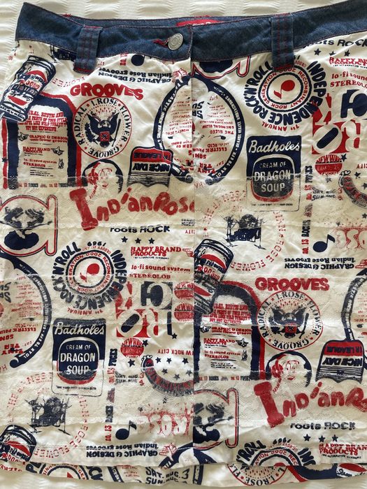 Mini saia nova “Indian Rose”