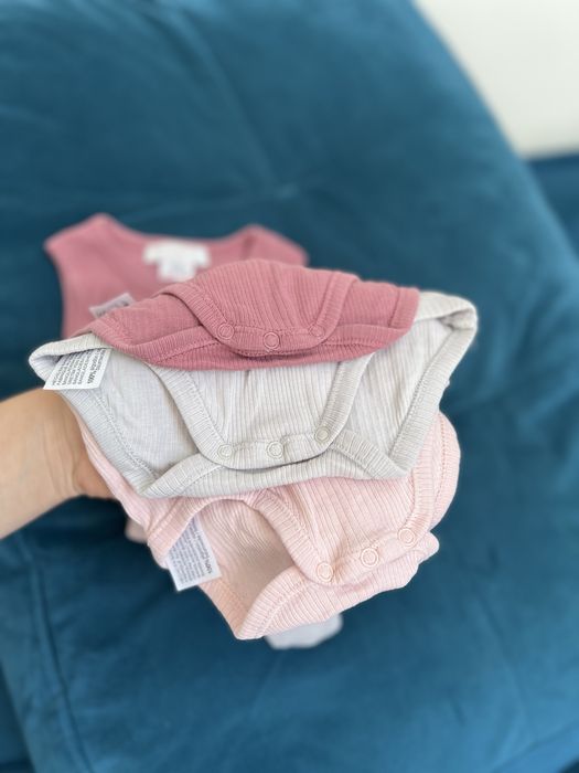 Боді для новонародженого від Zara home 62р., Комплект одягу на 3-6 міс