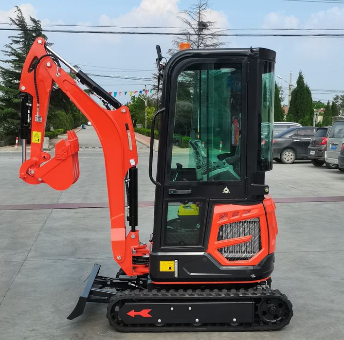 Mini giratória 1800kg nova c/ motor Kubota