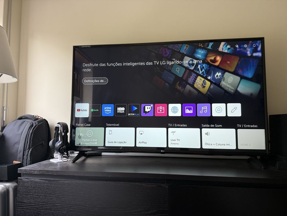 Tv LG com comando