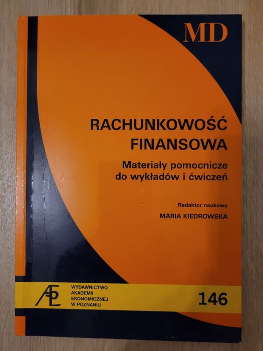 Maria Kiedrowska Rachunkowość finansowa