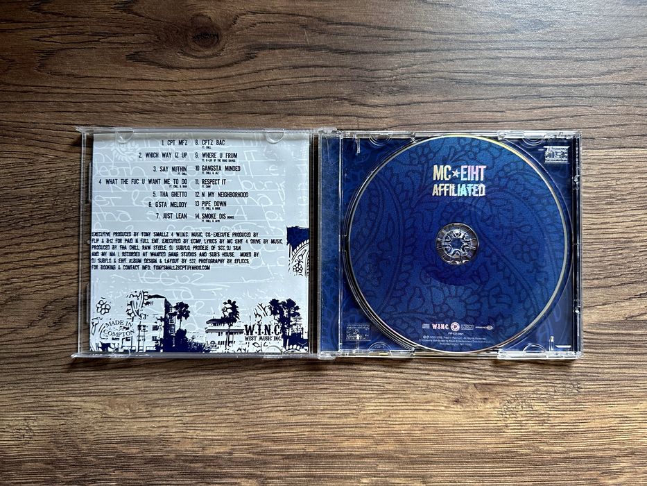 MC Eiht – Affiliated West Coast CD Compton CMW