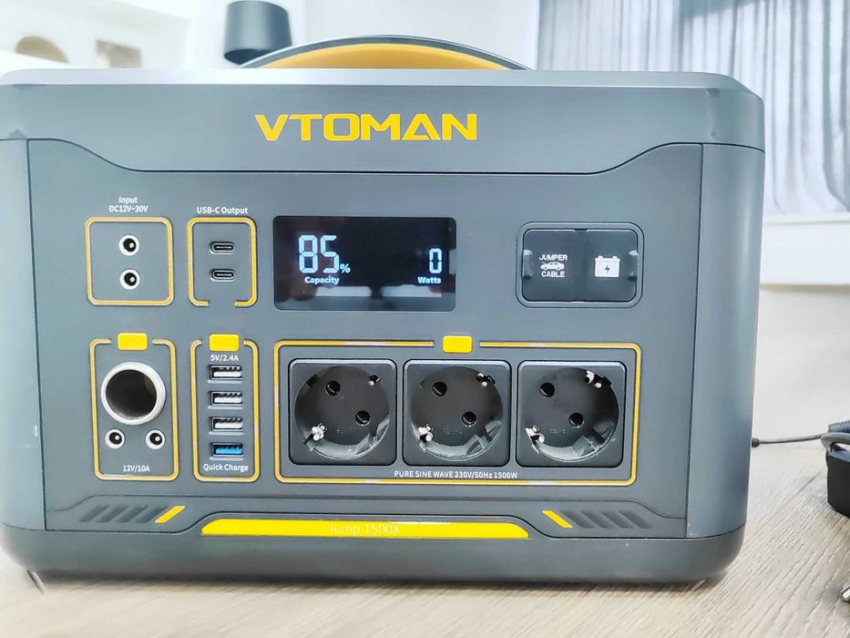 Зарядна станція VTOMAN Jump 1500X _ 828Wh / 1500W