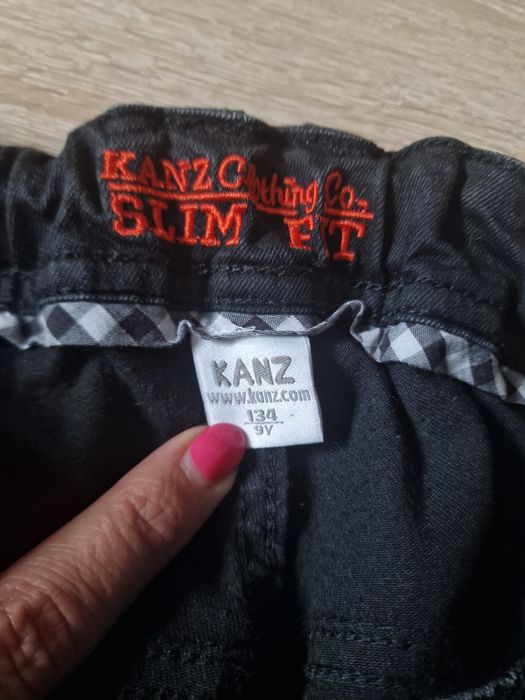 Spodnie jeansy Kanz roz. 134cm