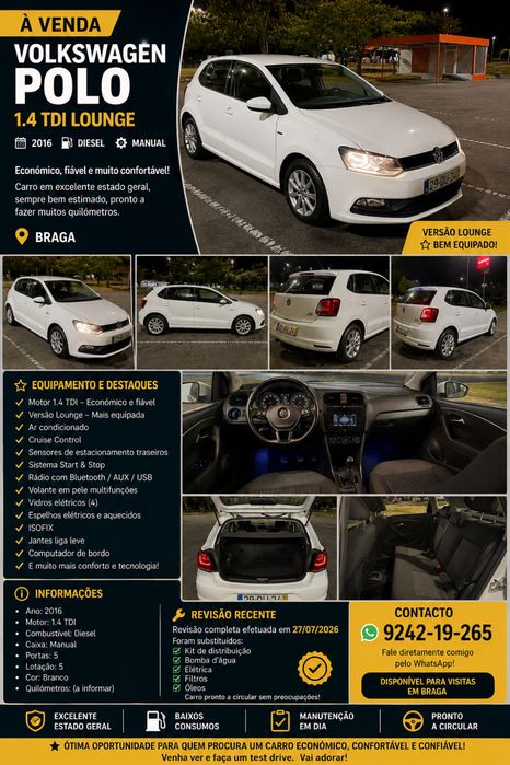Polo 1.4 TDI Lounge