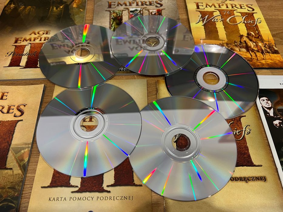 Age of Empires III 3 UNIKAT (PC PL 2006) mini BIG BOX Złota Kolekcja