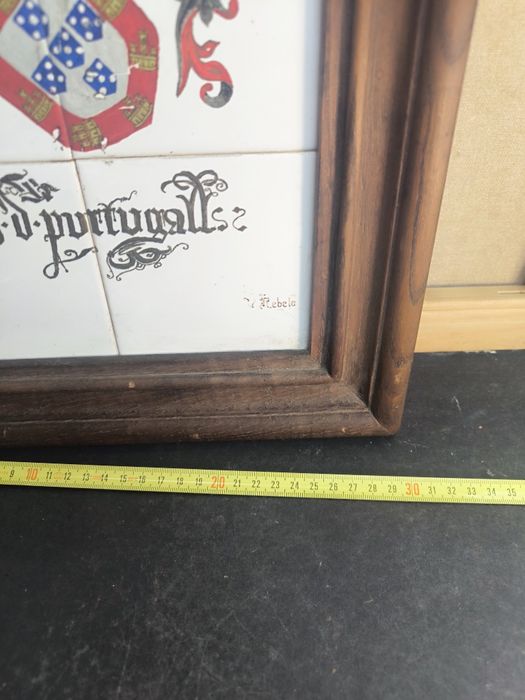 Quadro Azulejo Rei de Portugal