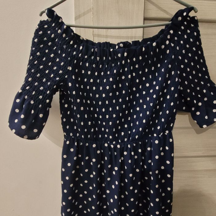 Sukienka letnia w grochy rozm 40