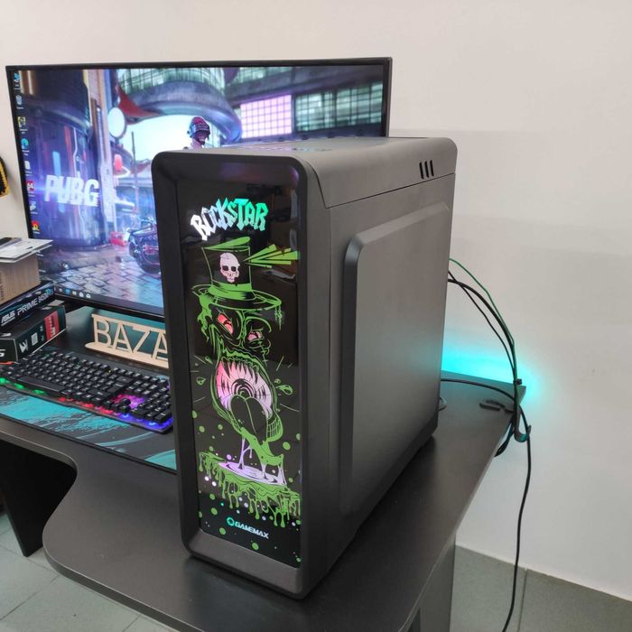 Компютер Новый Ryzen 5 3600, 16GB DDR4, AORUS RX 570, SSD 512GB m2 ТОП