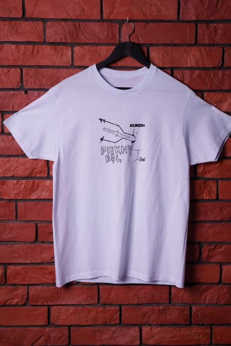 Koszulka - Kukon Piękny Ból T-shirt Rap Tee Koncertowa (Rozmiar L)