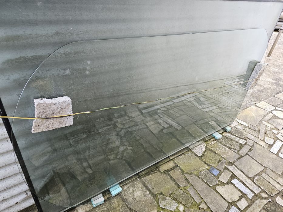 Tampo em vidro temperado | medidas: 2x1 m [8mm espessura)