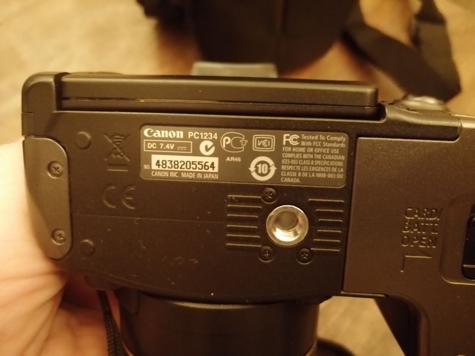Фотоаппарат canon pc1234