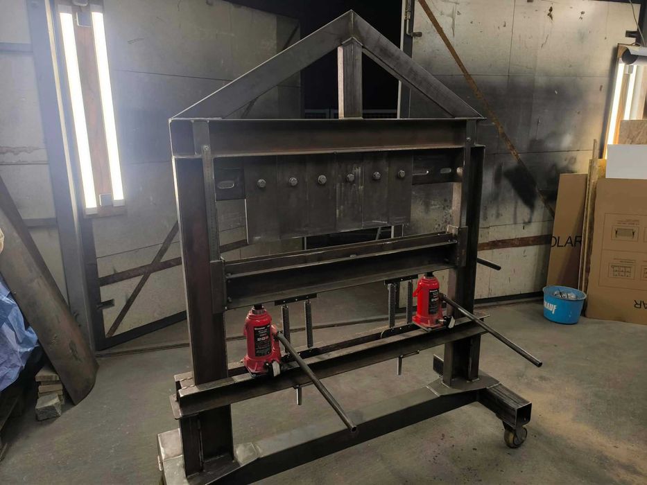 zaginarka giętarka segmentowa do blachy