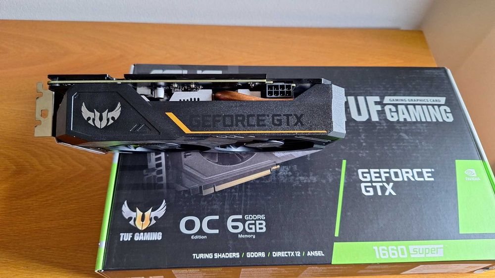 ASUS GeForce GTX 1660 Super 6GB TUF Gaming with Warranty64738899027970122