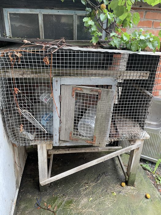 Клітка для кролів, нутрій, циплят ітд