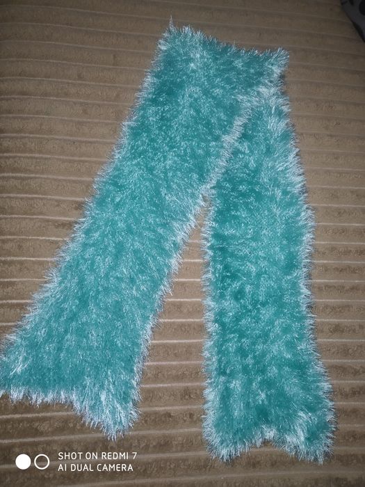 Шарф пушистий, мягусенький і теплий