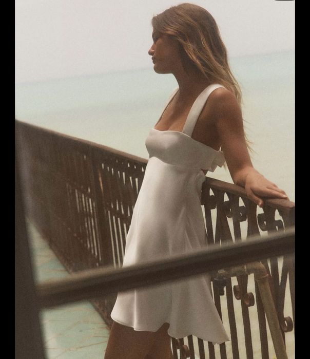 Коротка біла сукня Zara (нова)