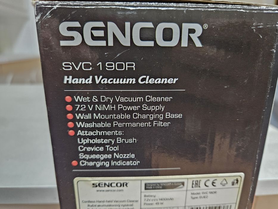 Пилосос Sencor SVC190R