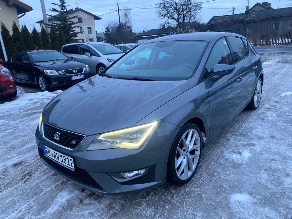 Seat Leon 1.4 16V 150KM TSI ACT FR. Bogata wersja.1-Właść.NAVI.Klimatronik.