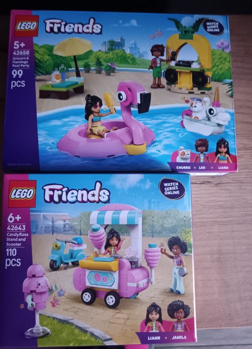 Lego friends 42658 i 42643 nowe 2 zestawy