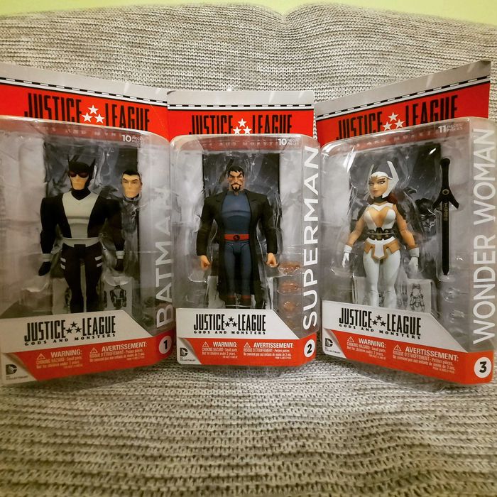 Superman Batman Wonder Woman Gods and Monters Figurki
