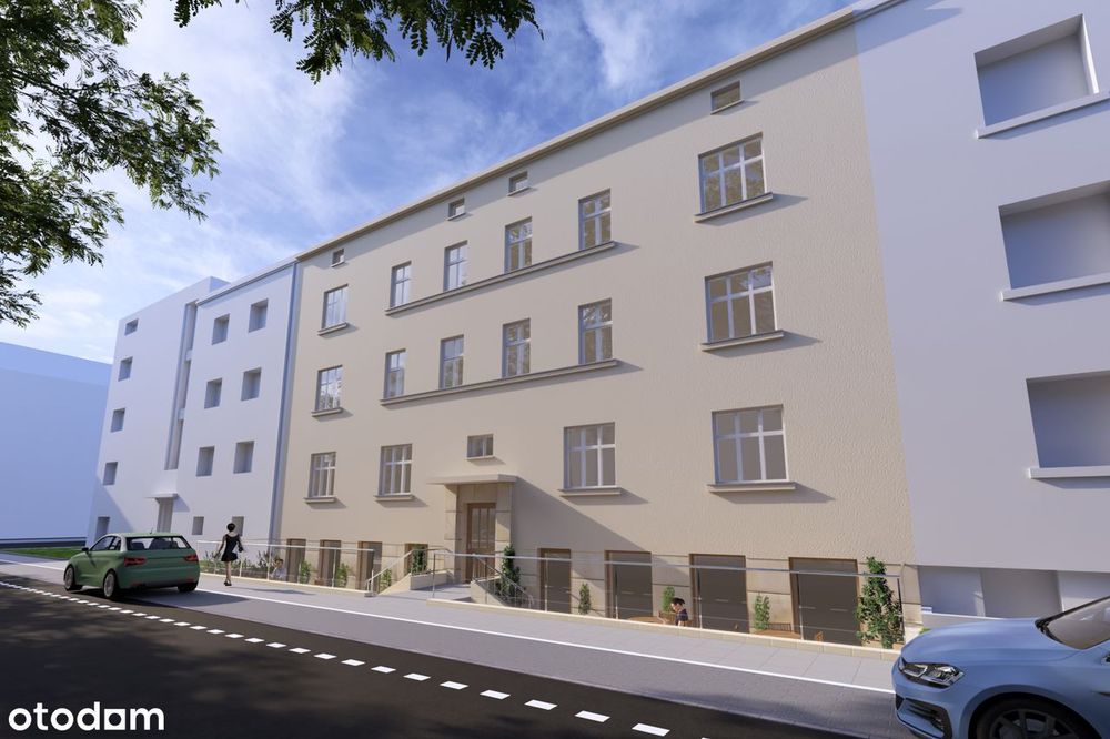 Mieszkanie w modernistycznej kamienicy z lat 30. podczas rewitalizacji