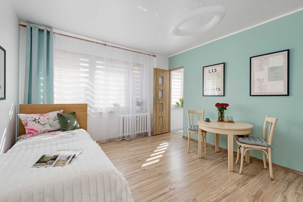 Rezerwacja/Jasne mieszkanie po generalnym remoncie | 26 m² | 2. piętro | 2. windy