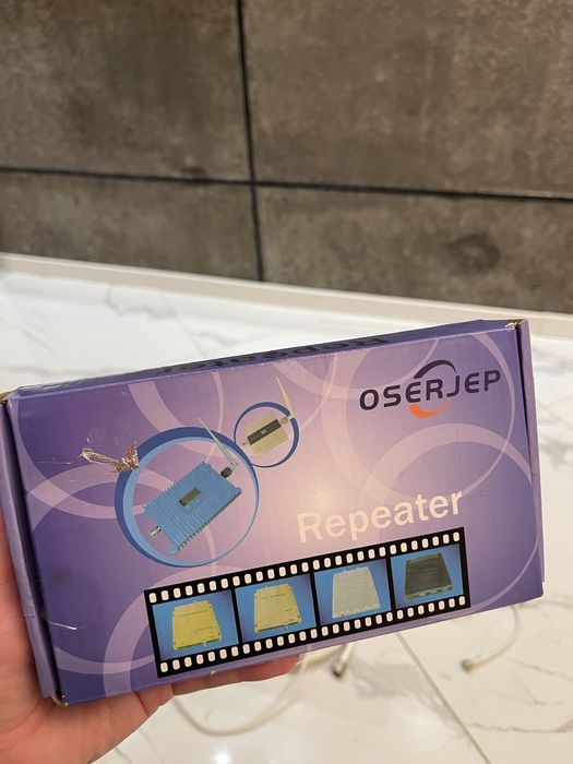 Комплект GSM репітер підсилювач 3G 4G 1800 Мгц
