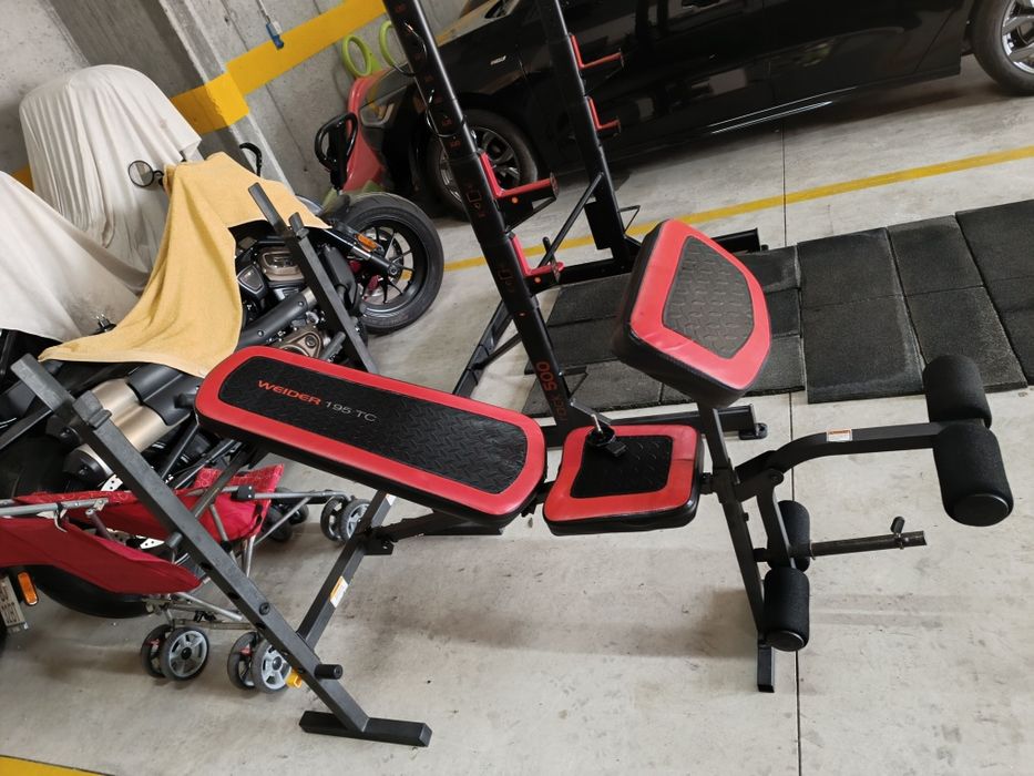 Banco de musculação Weider