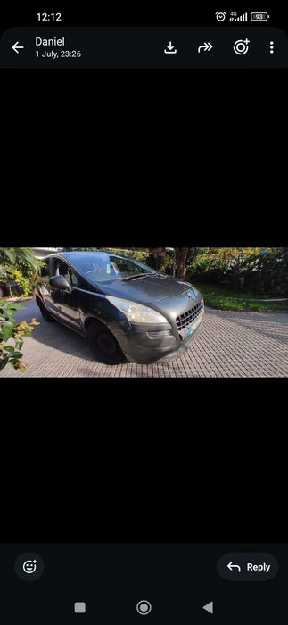 Peugeot 3008 inglês