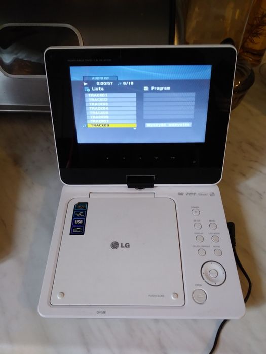 Przenośne dvd Lg z usb!!!Możliwy montaż w aucie!!!Okazja
