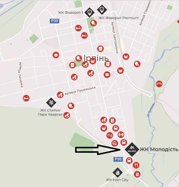 Продам комерційне приіщення Ірпінь 37,4 м2  54230$ - View 2