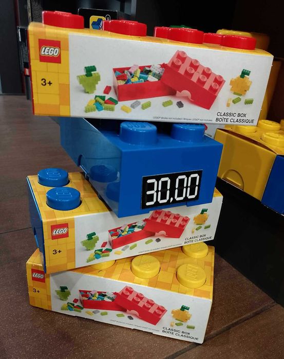 Pojemniki Lego nowe 25zł/szt.różne kolory
