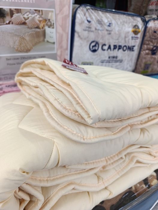 Ковдра вовняна зимова ТЕПЛА. Якісне пошиття. Фабрична. 400гр/м.кв. VLA