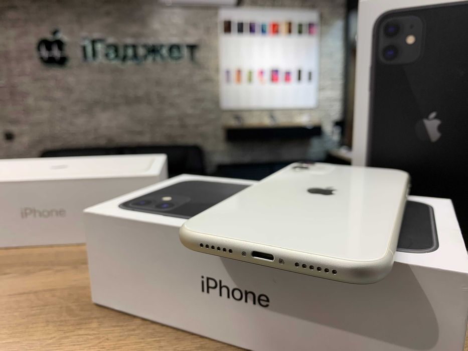 iPhone 11 128GB (White) Neverlock. Кредит. Гарантія