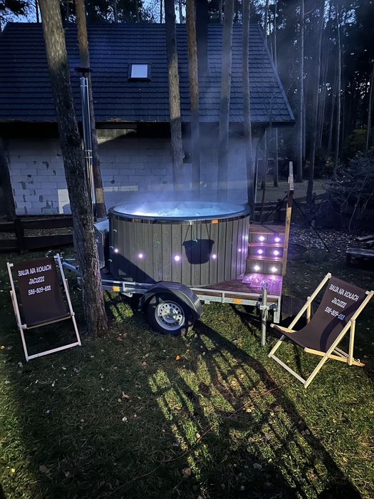 Mobilna balia jacuzzi spa