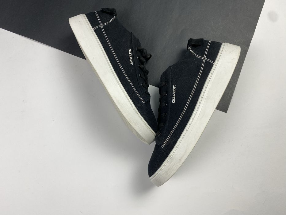 Кеди scott shankly canvas pumps 45-46р чорні
