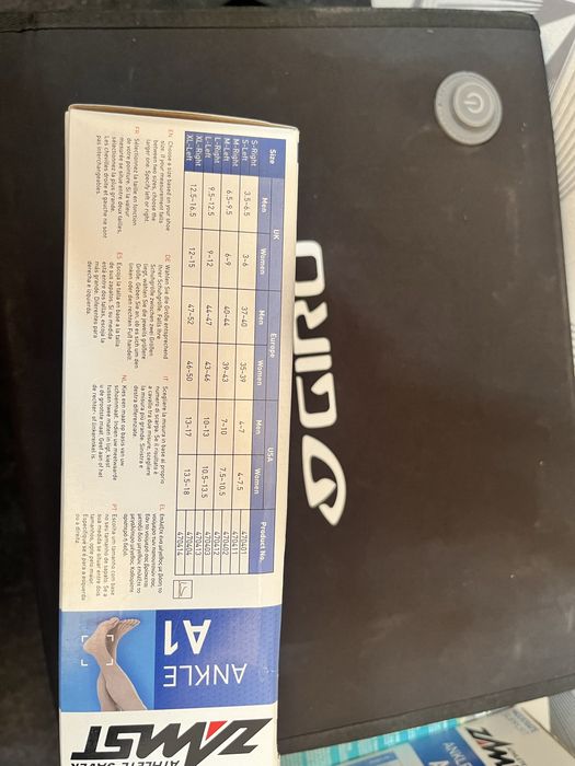 Zamst orteza stabilizator stawu skokowego kostki a1s prawy L 44-47