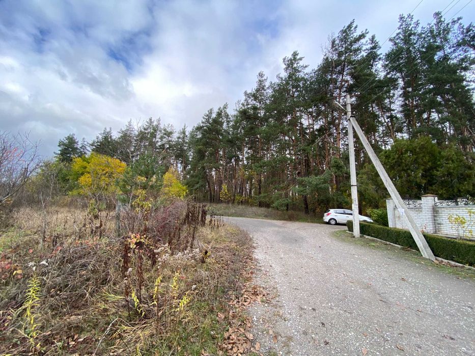 Земля для будівництва 30 сот, під лісом. Передмістя Черкас Геронимівка