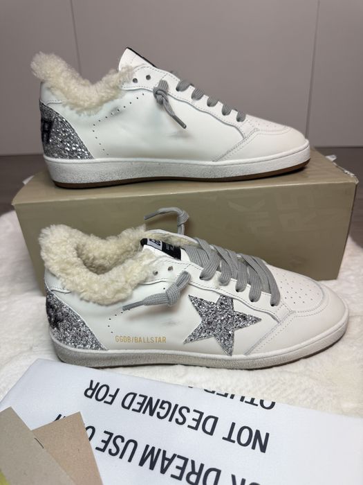 Кеди голден гус зима golden goose ggdb шкіряні та