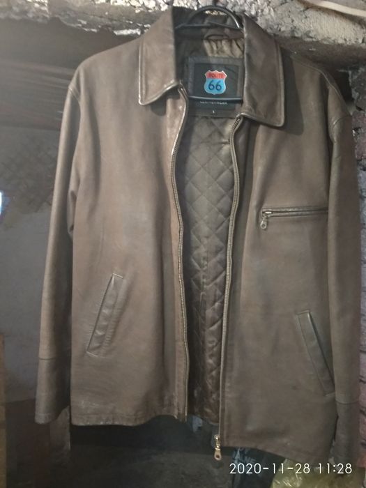 Kurtka męska skórzana rozm.l