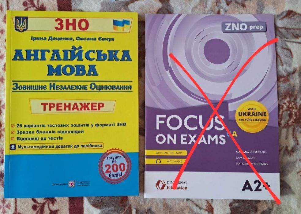 Підручники/зошити з англійської мови