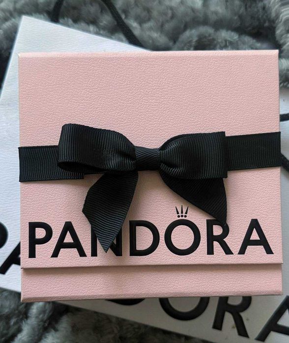 Pandora Намисто "Блискуче серце з ореолом" (Оригінал)