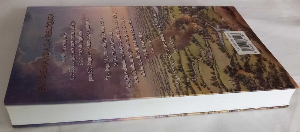 Livro Harlequin de Bernard Cornwell - trad. portuguesa [Portes Grátis]