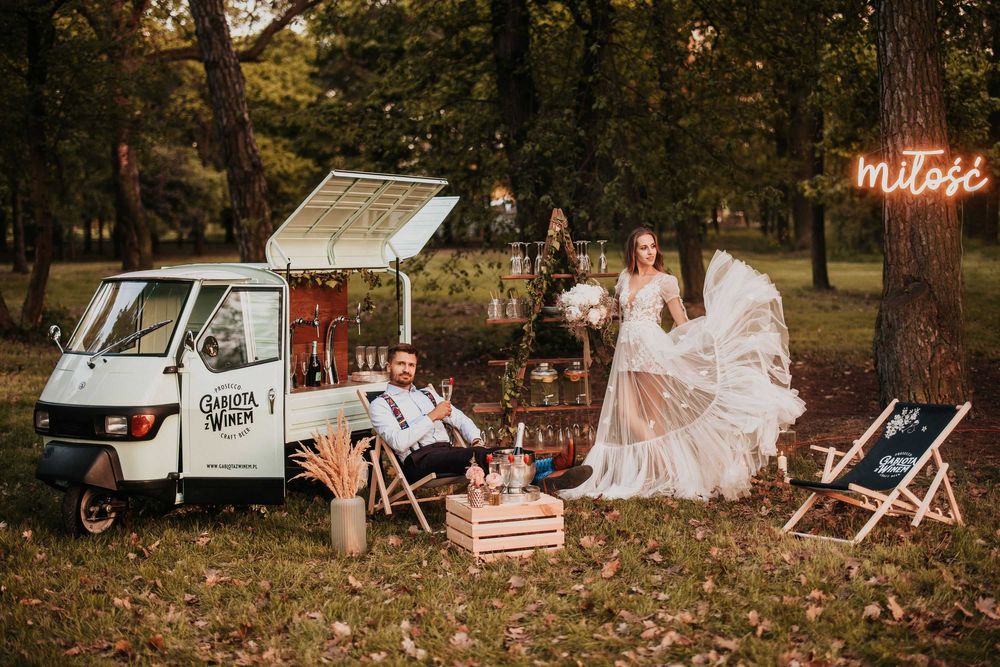 Prosecco Van Mobilny Bar na Wesele Poznań