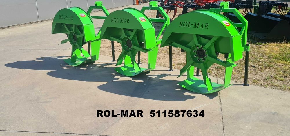 Obsypnik do pryzm kopców kiszonek, przekładnia. Producent.