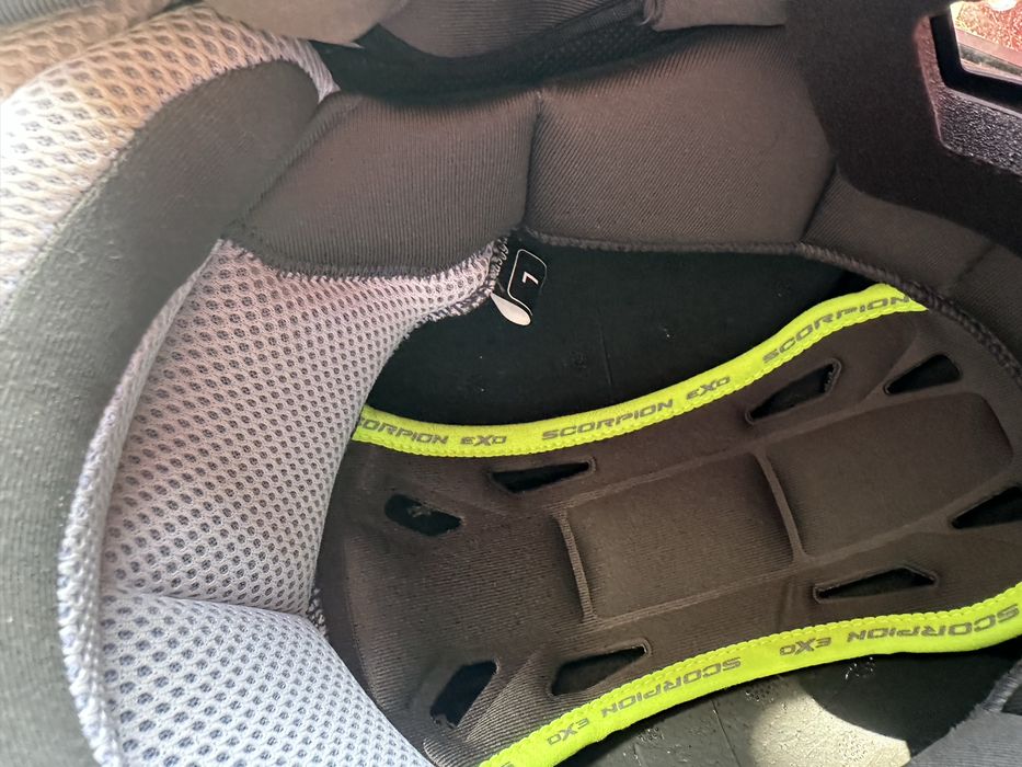 Capacete Scorpion Exo VX-16AIR + óculos 100%