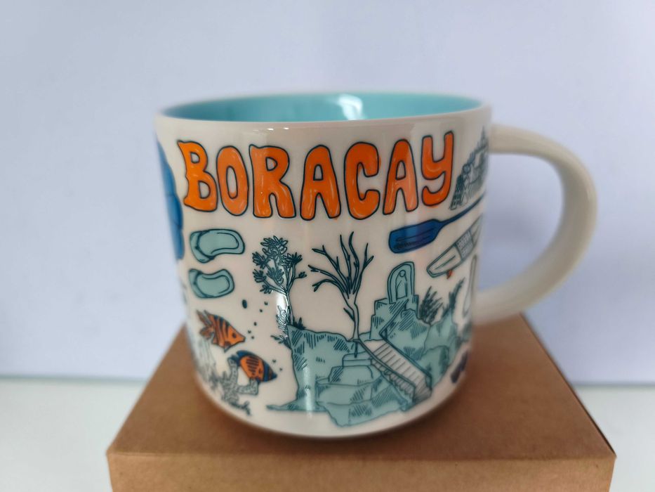 Kubek Starbucks Boracay - rajska wyspa na Filipinach