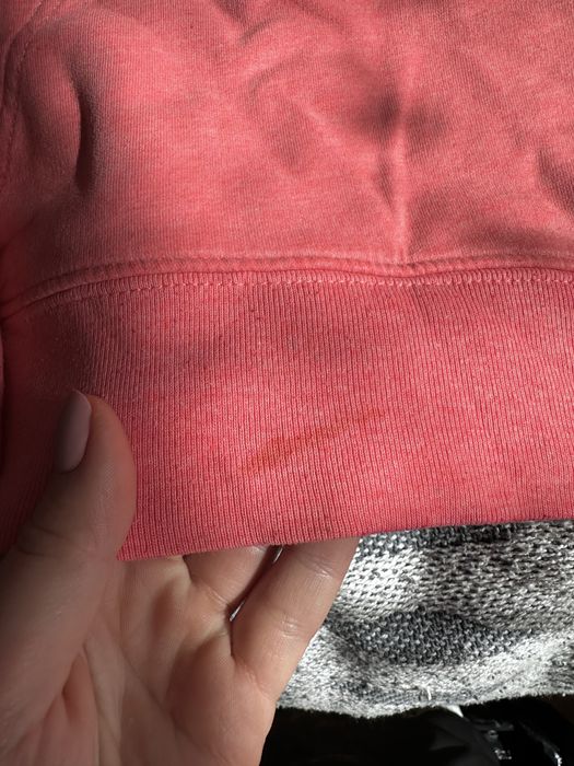 Bluza z kapturem gap damska koralowa M