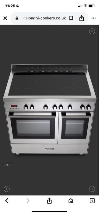 Kuchenka wolnostojaca indukcyjna 90cm